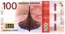 Noruega 100 Kroner - Drakar - 2017 - P.54
