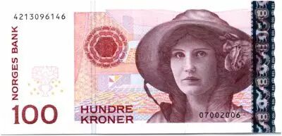 Noruega 100 Kroner Kristen Flagstad - 2006 - UNC - P.49c