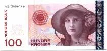Noruega 100 Kroner Kristen Flagstad - 2006 - UNC - P.49c