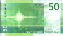 Noruega 50 Kroner Lighthouse 2017 (2018)