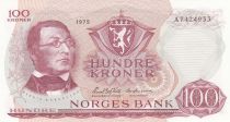 Norvège 100 Kroner 1975 - H. Wergeland, Constitution de 1814