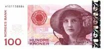 Norv&egrave;ge 100 Kroner Kristen Flagstad - Th&eacute;&acirc;tre 2014 (2016)