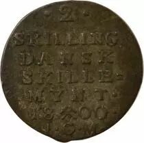 Norvège 2 Skilling - Norvège - Christian VII - 1800