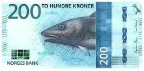 Norvège 200 Kroner - Cabillaud - 2017 - P.55