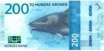 Norvège 200 Kroner Cabillaud 2016 (2017)