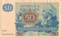 Norvège 50 - Kronur - Gustav III - 1990 - P.53c