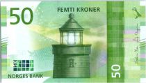 Norvège 50 Kroner Phare 2017 (2018)