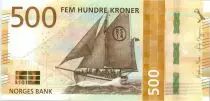Norvège 500 Kroner Voilier 2017 (2018)