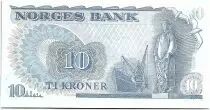 Norvegia 10 Kroner, Fridtjof Nansen - Fisherman - 1977 - UNC - P.36