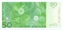 Norvegia 50 Kroner P. C. Asbjornsen, flowers - 2005