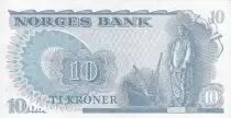 Norway 10 Kroner - Fridtjof Nansen - Fisherman - 1979 - Serial CG -P.37c