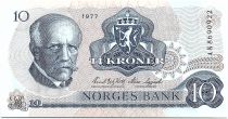 Norway 10 Kroner, Fridtjof Nansen - Fisherman - 1977 - UNC - P.36