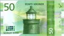 Norwegen 50 Kroner Lighthouse 2017 (2018)