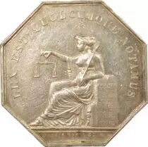 Notaries, Alen&ccedil;on - Silver Token - Bee (1860 / 1879)