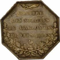 Notaries of Versailles - Silver Token, IInd Republic - 1850 (1850 / 1852)
