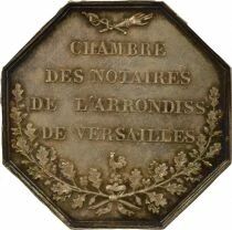 Notaries of Versailles - Silver Token, Napoleon III - 1852 / 1860