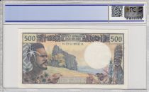 Nouvelle Calédonie 500 Francs Pirogue - Spécimen - 1969  - PCGS 63OPQ