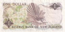 Nouvelle-Zélande 1 Dollar - Elisabeth II - Fantail - ND (1985-1989) - Série AKX - P.169b