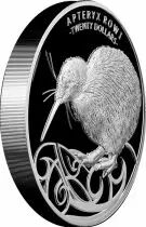 Nouvelle-Z&eacute;lande KIWI 1 Kg Argent 2020 Nouvelle Z&eacute;lande
