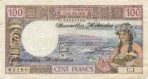 Nouvelles H&eacute;brides 100 Francs - ND (1977) - P.18d