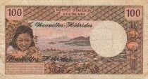 Nouvelles Hébrides 100 Francs - Tahitienne - ND (1972) - P.18b