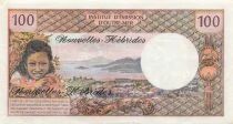 Nouvelles Hébrides 100 Francs - Tahitienne - ND (1977) - P.18d