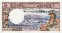 Nouvelles Hébrides 100 Francs - Tahitienne - ND (1977) - P.18d