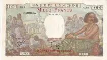 Nouvelles Hébrides 1000 Francs Scène de marché - 1945 Spécimen