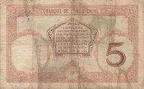 Nouvelles Hébrides 5 francs - ND (1941) - P.4b