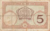 Nouvelles Hébrides 5 francs - ND (1941) - P.4b