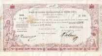 Nueva Caledonia 100 Francs - French colonial note - 26-02-1876 - VF+