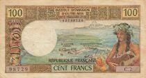 Nueva Caledonia 100 Francs - ND (1971) - P.63a