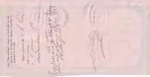 Nueva Caledonia 1000 Francs - French colonial note - 29-12-1869 - XF+