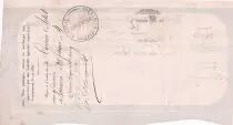 Nueva Caledonia 10000 Francs - French colonial note - 26-09-1873