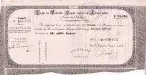 Nueva Caledonia 10000 Francs - French colonial note -18-10-1879