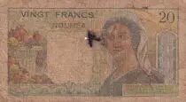 Nueva Caledonia 20 Francs - Noumea - ND (1951-1963) - P.50b