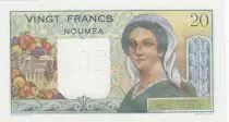 Nueva Caledonia 20 Francs Young farmer - ND (1954) - Specimen - P.50