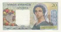 Nueva Caledonia 20 Francs Young farmer - ND (1954) - Specimen - P.50