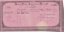 Nueva Caledonia 2000 Francs - French colonial note - 09-09-1869