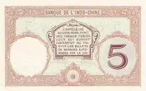 Nueva Caledonia 5 Francs Walhain - Specimen - ND (1937) - P.36