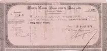 Nueva Caledonia 500 Francs - French colonial note - 28-04-1870 - XF