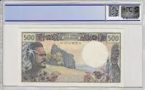Nueva Caledonia 500 Francs Dugout Canoe  - Specimen - 1969  -  PCGS 63 OPQ