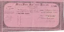 Nueva Caledonia 5000 Francs - French colonial note - 21-09-1867 - VF+