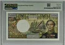 Nueva Caledonia 5000 Francs Bougainville - postel-Vinay - 1971