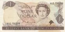 Nueva Zelanda 1 dollar - �lisabeth II - Nestor Kea - 1981 - S�rie ALE