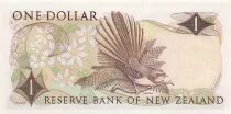Nueva Zelanda 1 Dollar - Elizabeth II - ND (1968-75) - P.163b
