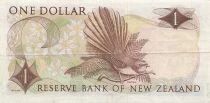Nueva Zelanda 1 Dollar - Elizabeth II - ND (1968-75) - P.163b