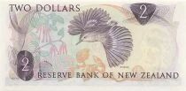 Nueva Zelanda 2 Dollars - Elizabeth II - ND (1968-75) - P.164b