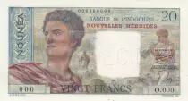 Nuevas H�bridas 20 Francs Young farmer 1945 - Specimen - P.8as