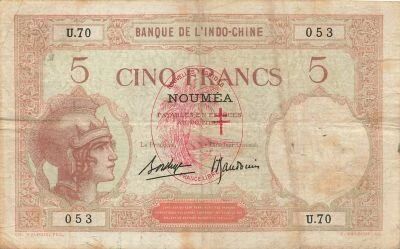Nuevas H�bridas 5 francs - ND (1941) - P.4b